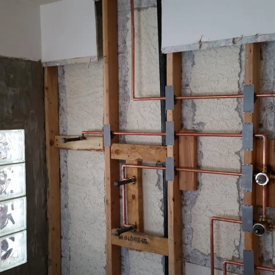 Copper pipe installation for Repiping in Senoia